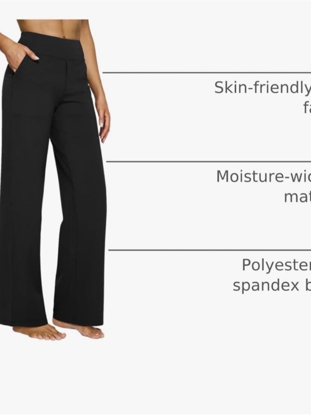 Infinity Linearflex Women's Wide Leg Pant - Picture 2 of 5